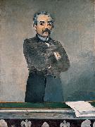 Edouard Manet Portrait of Georges Clemenceau Sweden oil painting artist